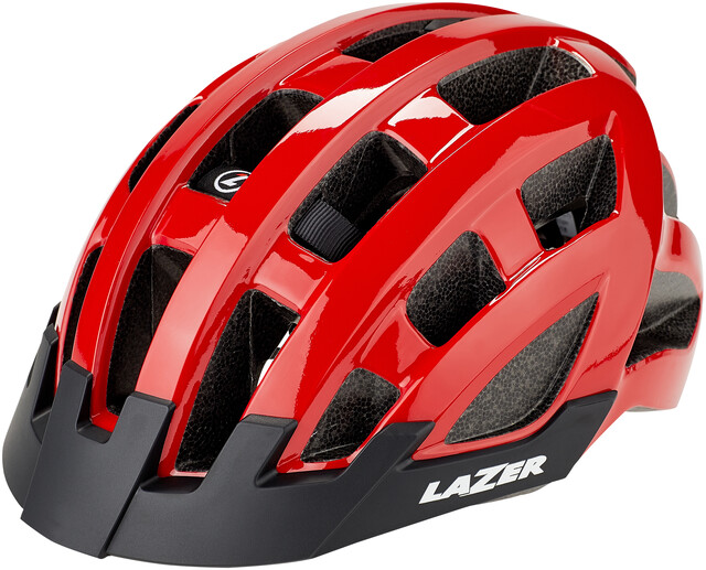 Lazer Authentic Men's Compact Cycling Red Helmet 